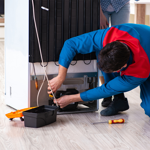 how much do you charge for refrigerator repair services in Hamburg NJ